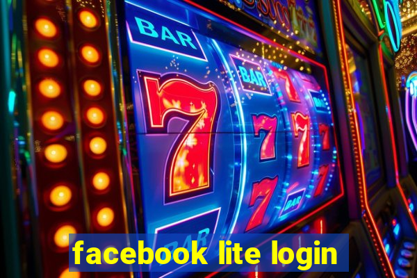 facebook lite login